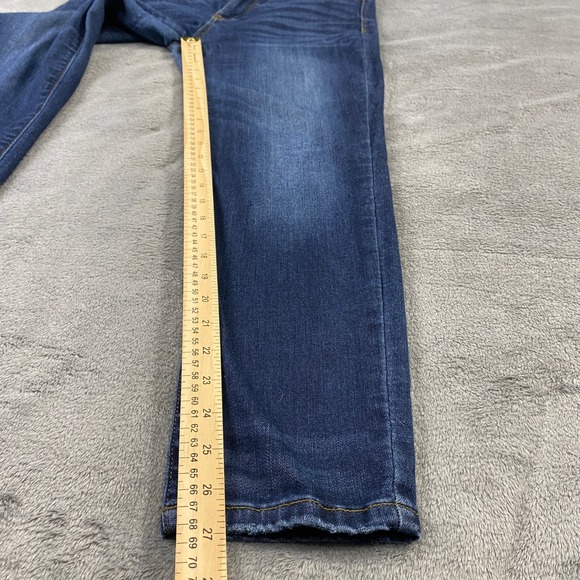 Judy Blue Relaxed Fit Dark Wash Denim Jeans JB82102DK Size 13/31 Womens - Picture 6 of 16